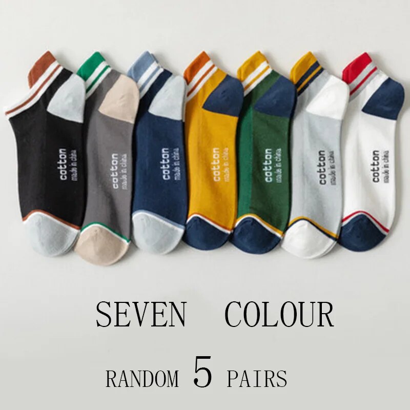 5 Pairs Man Short Socks Fashio - đánh giá và giá Street Fashion Style Youtube