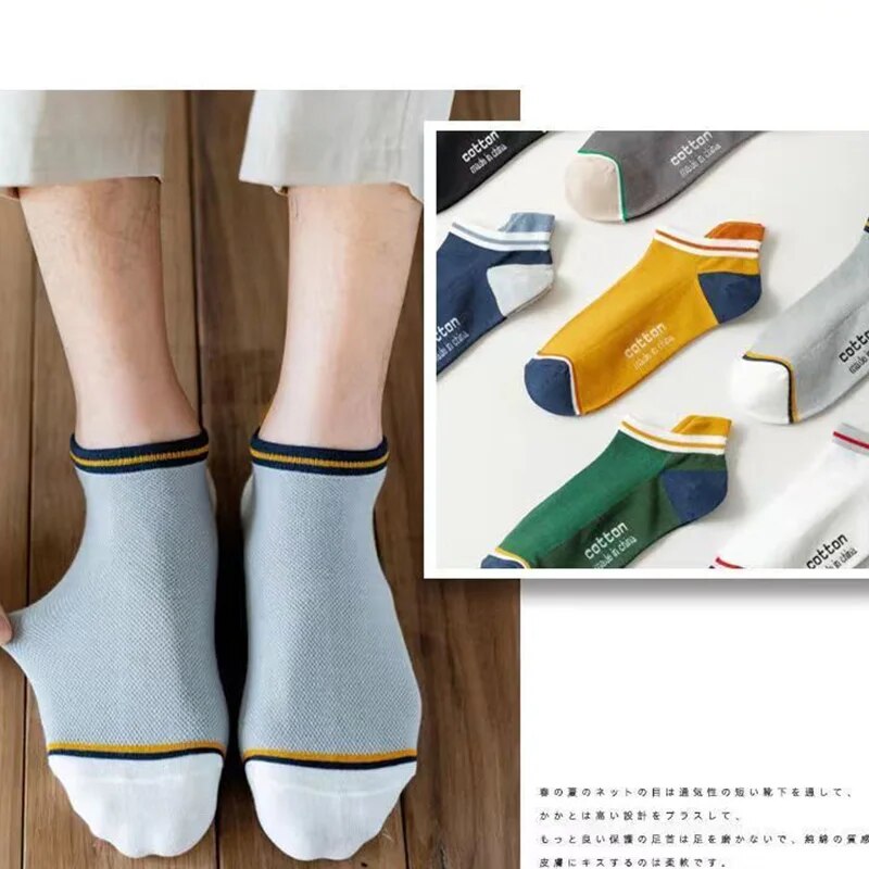 5 Pairs Man Short Socks Fashio - đánh giá và giá Street Fashion Style Youtube