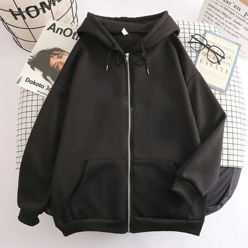 High Street Hoodie Men Solid C - đánh giá và giá Street Fashion Zip Up Hoodie