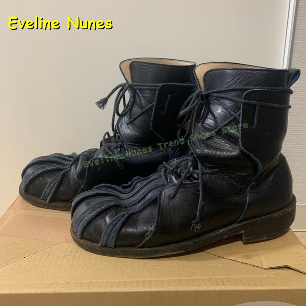 Women Vintage Ankle Boots Blac - đánh giá và giá Street Fashion Vintage
