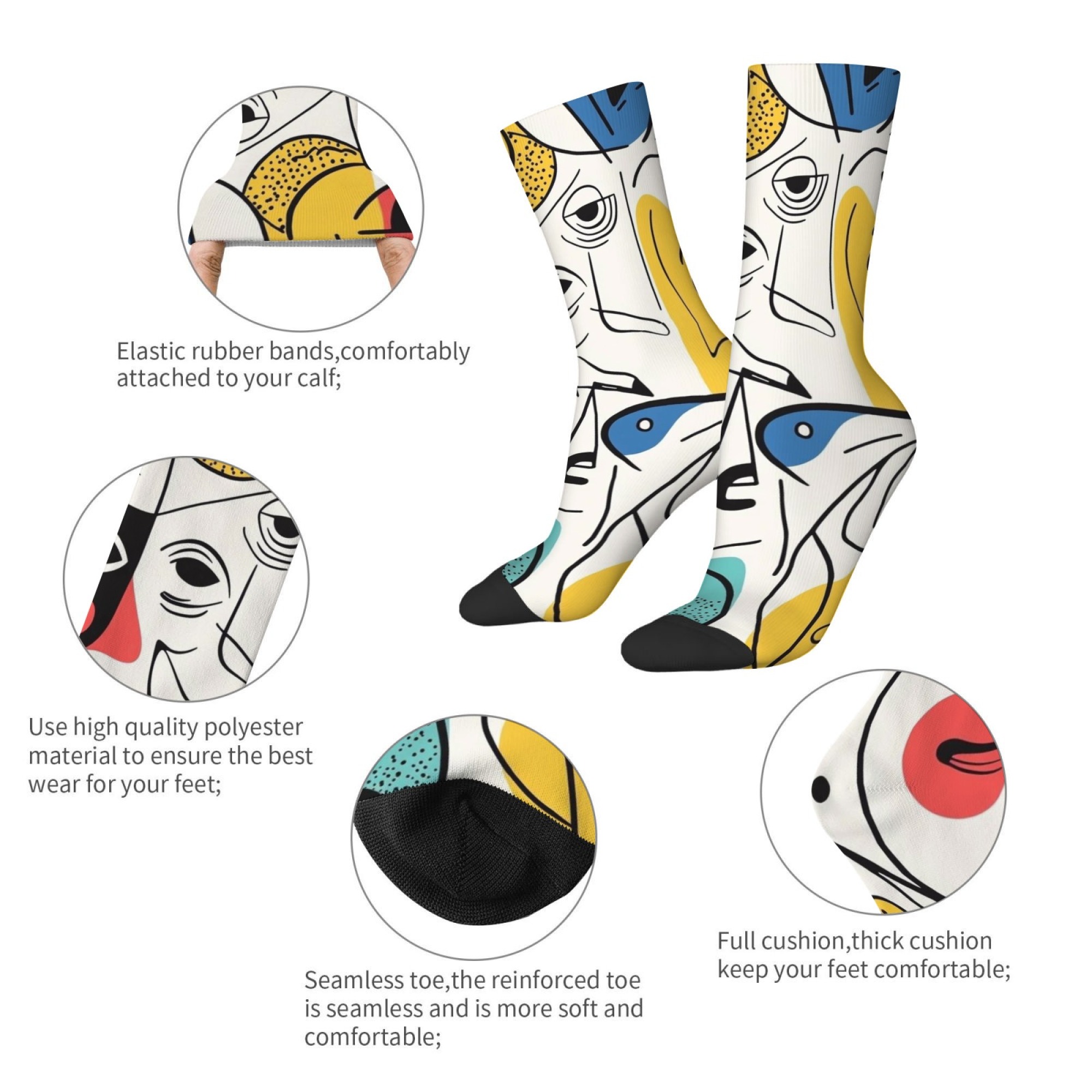 Picasso-style Abstract Print M - đánh giá và giá Street Fashion Style Youtube