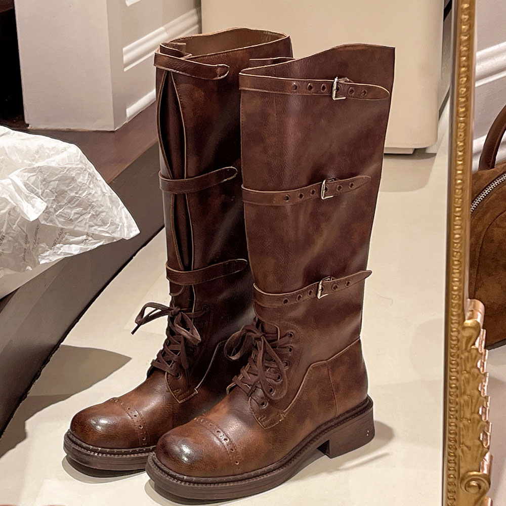 Women's Knee High Boots Vintag - đánh giá và giá Street Fashion Vintage