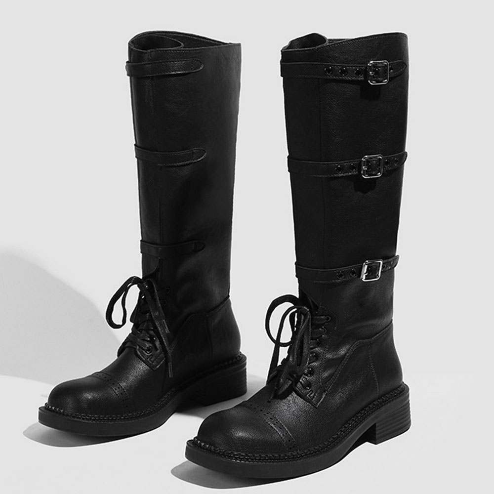Women's Knee High Boots Vintag - đánh giá và giá Street Fashion Vintage