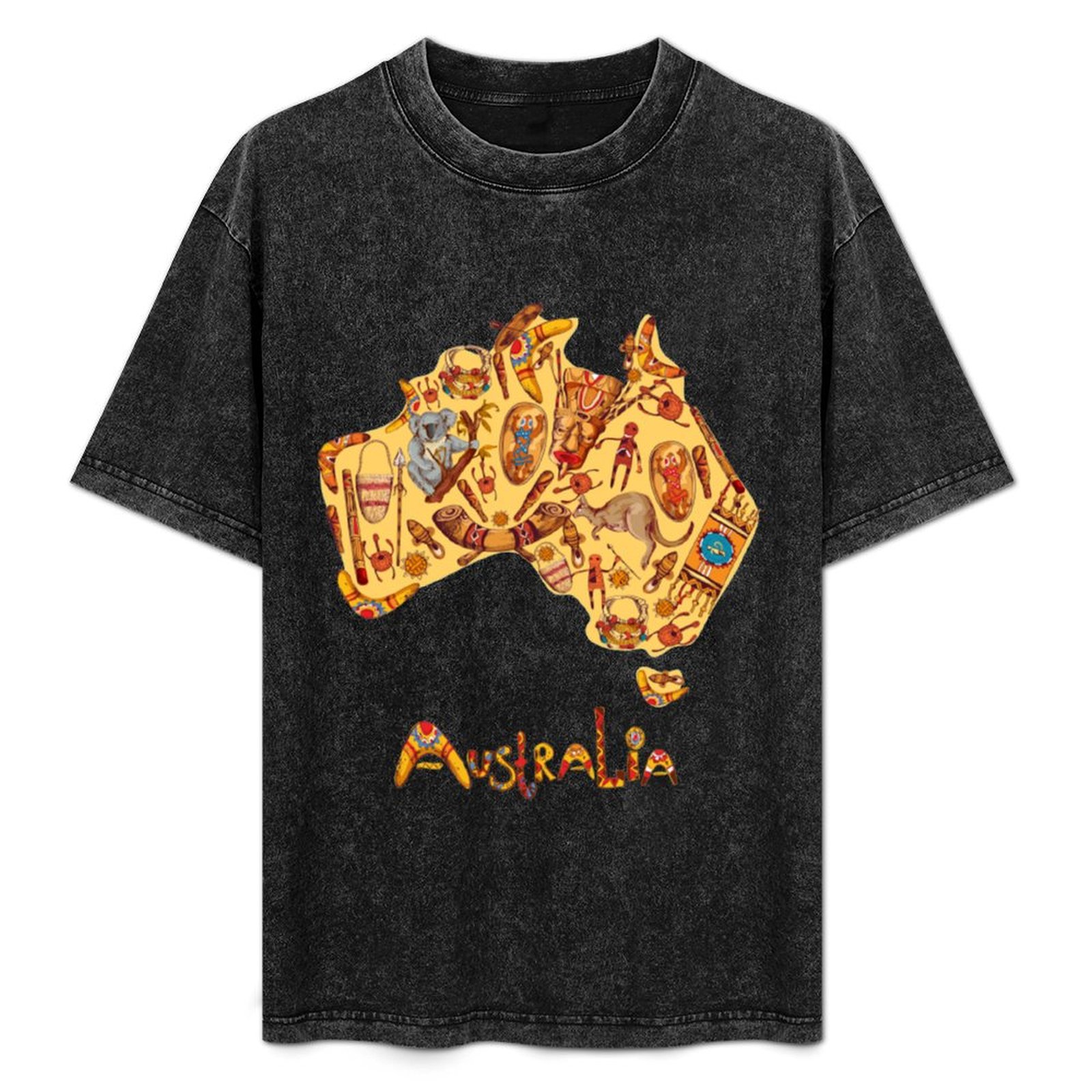 Aboriginal Flag Aboriginal Map - đánh giá và giá Street Fashion Australia