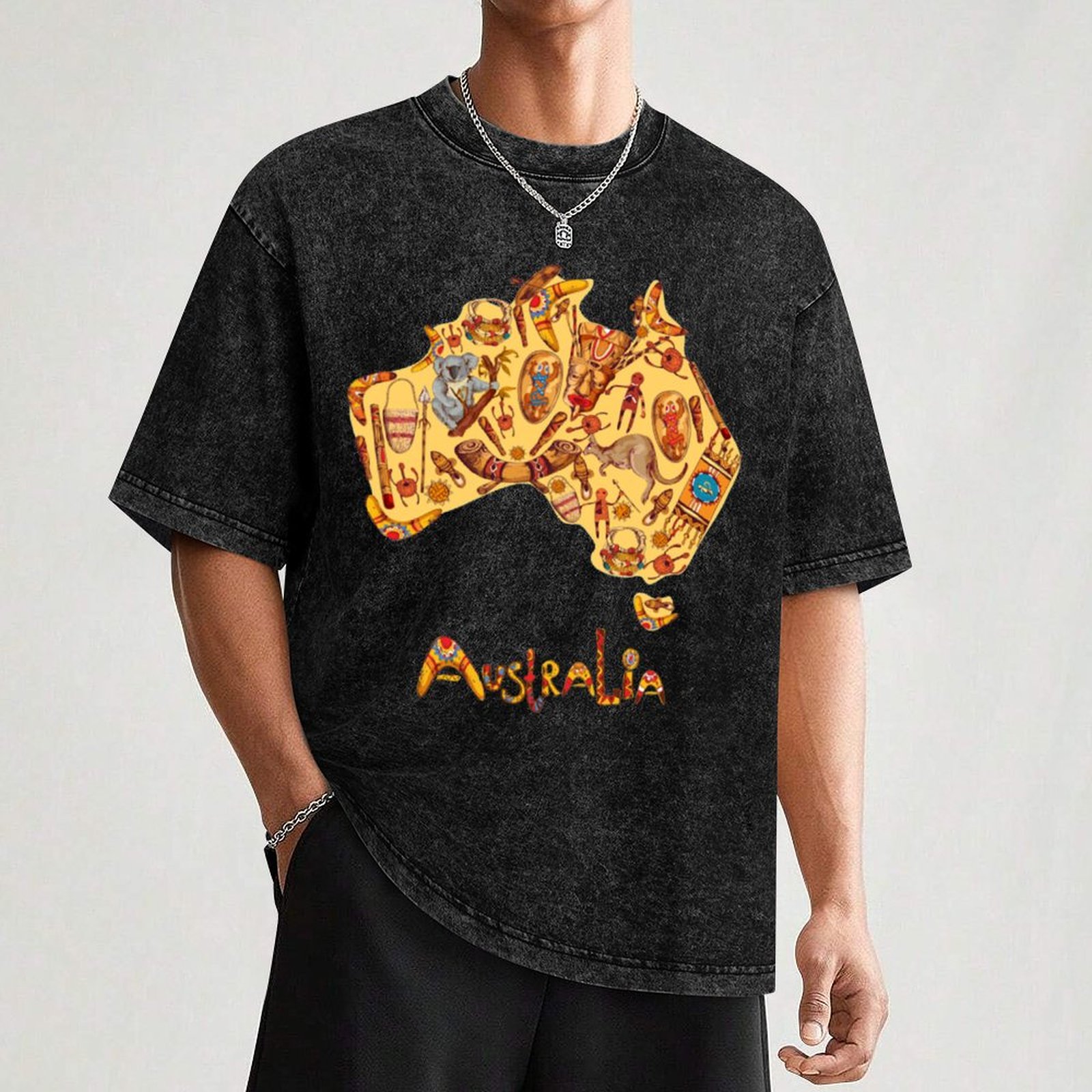 Aboriginal Flag Aboriginal Map - đánh giá và giá Street Fashion Australia