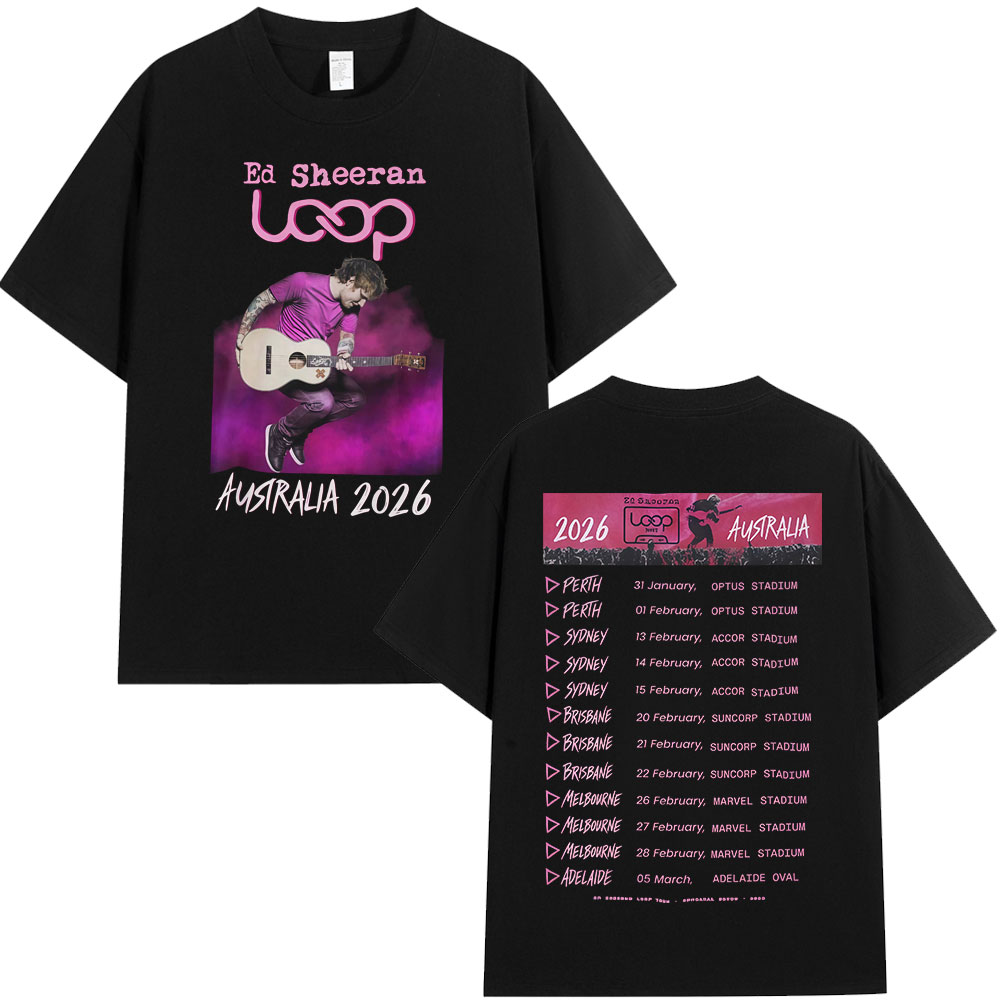 Ed Sheeran Loop Tour Australia - đánh giá và giá Street Fashion Australia