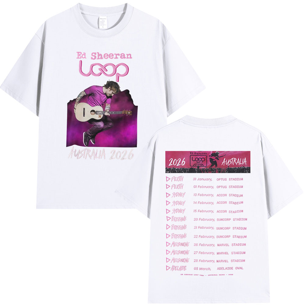 Ed Sheeran Loop Tour Australia - đánh giá và giá Street Fashion Australia