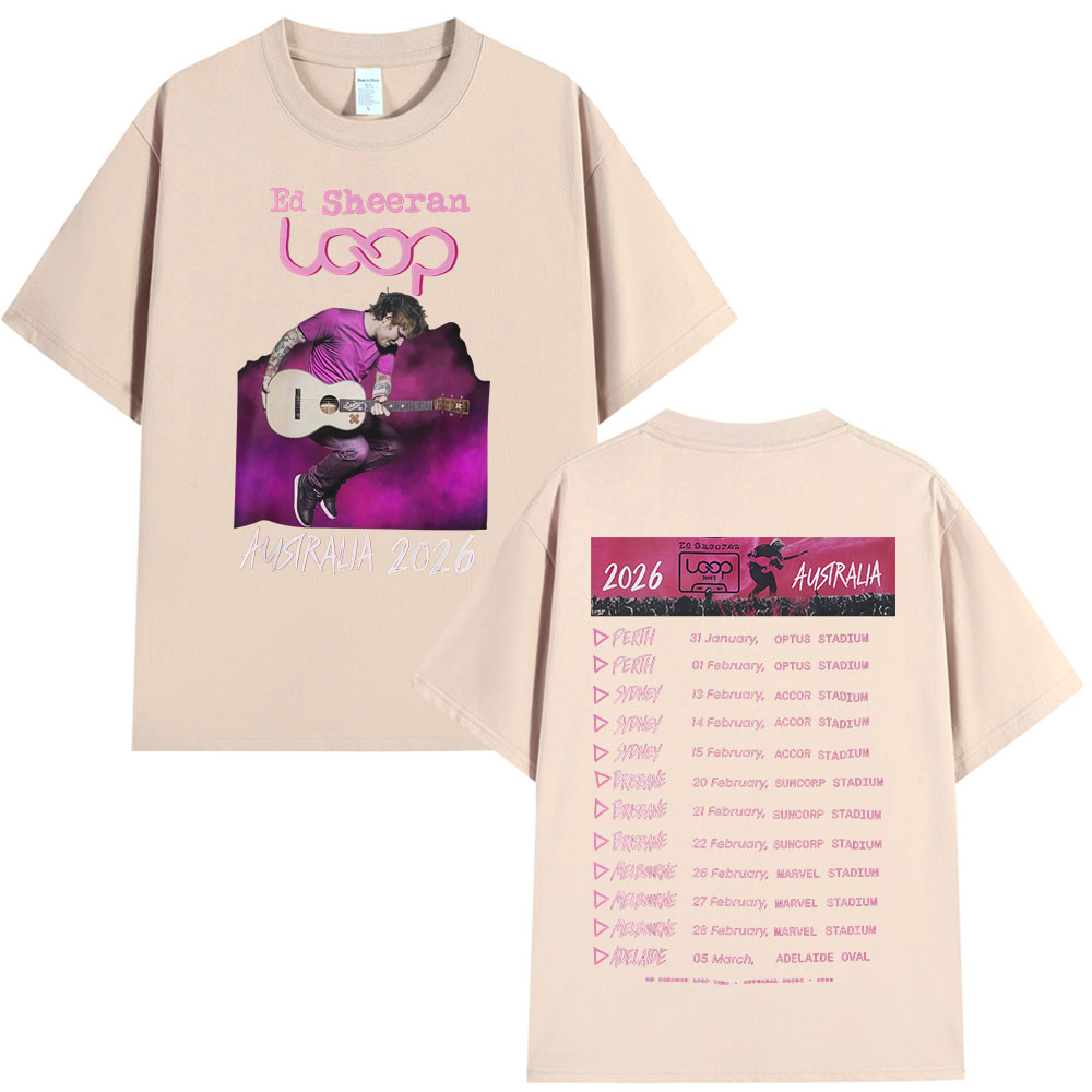 Ed Sheeran Loop Tour Australia - đánh giá và giá Street Fashion Australia