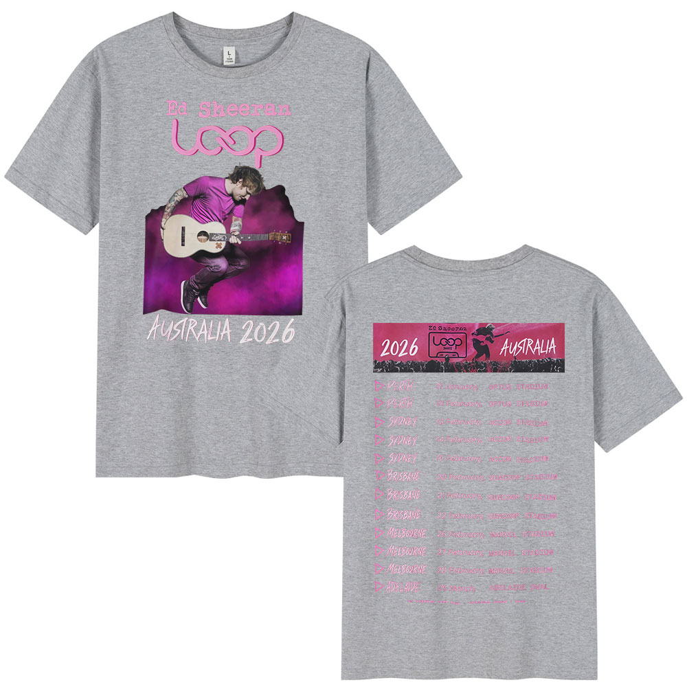 Ed Sheeran Loop Tour Australia - đánh giá và giá Street Fashion Australia