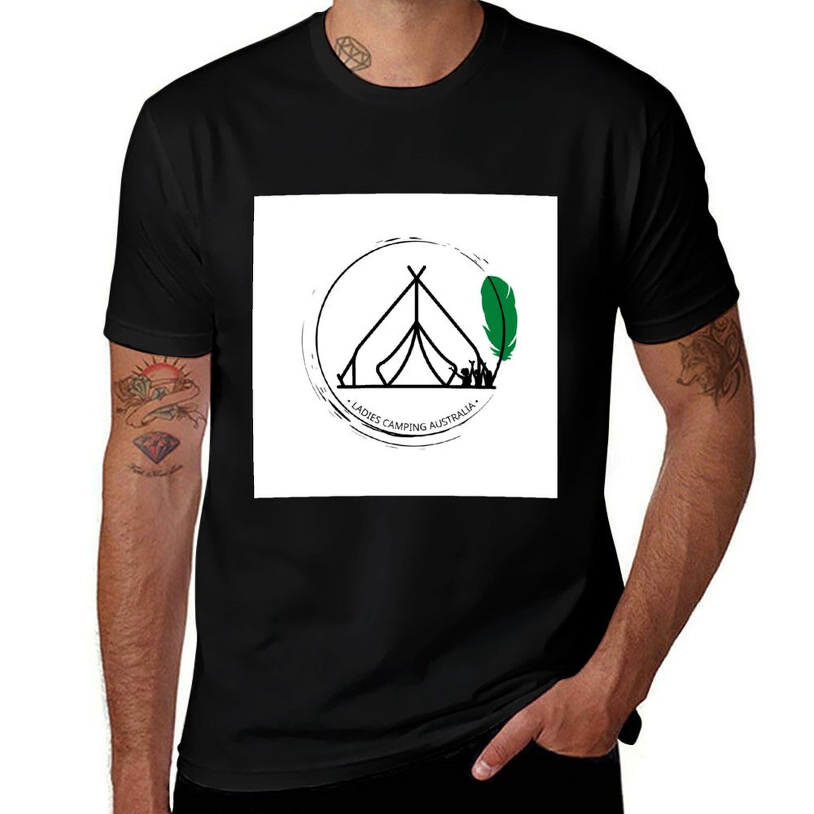 Vic text Design-Ladies Camping - đánh giá và giá Street Fashion Australia