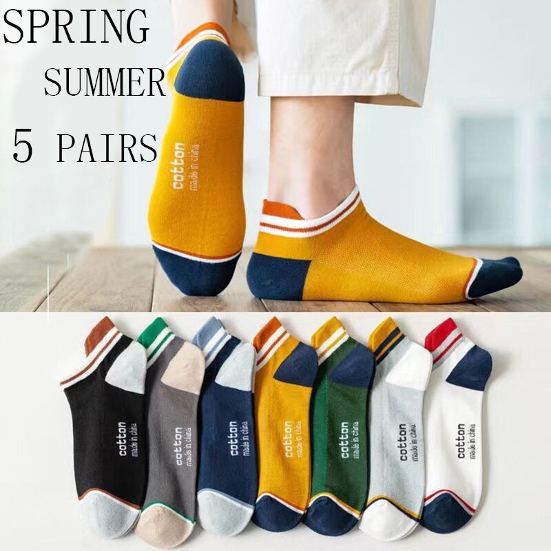 5 Pairs Man Short Socks Fashio - đánh giá và giá Street Fashion Style Youtube