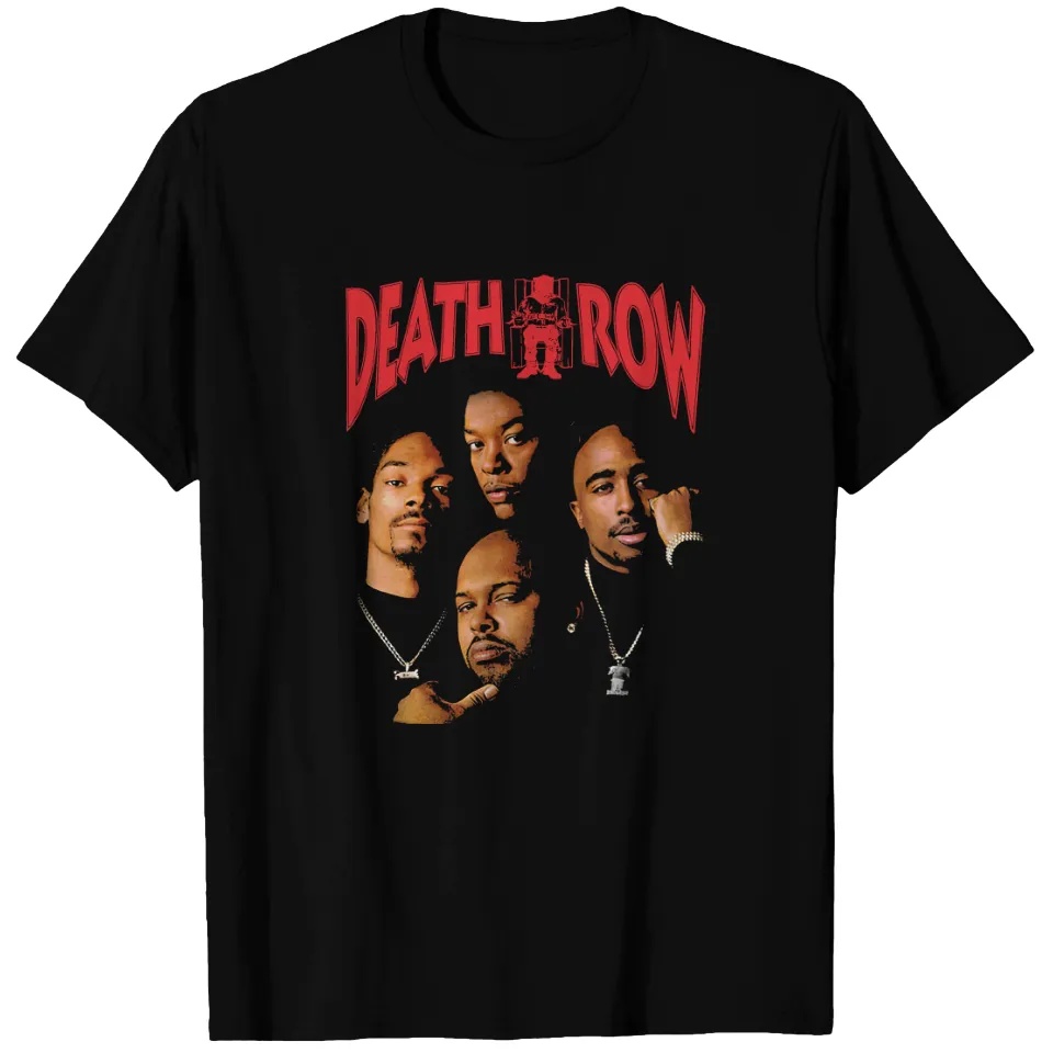 Black Printed T-shirt Death Ro - đánh giá và giá Street Fashion Magazines