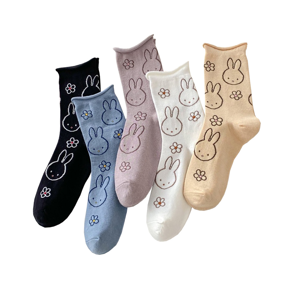 5 Pair Cute Funny Cartoon Rabb - đánh giá và giá Street Fashion Style Youtube
