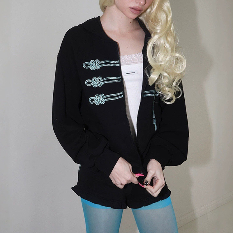 American trendy fashion loose  - đánh giá và giá Street Fashion Elements